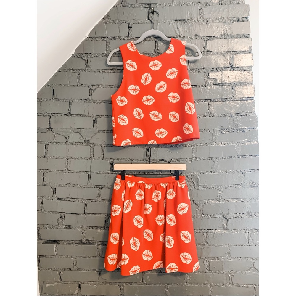 Sam Edelman Tank and Skirt Set